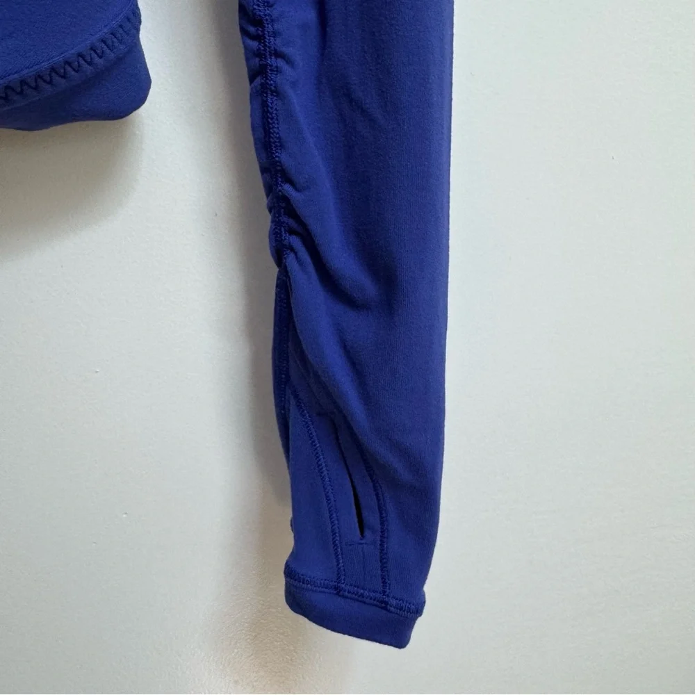 Ivivva‎ Lululemon Long Sleeve Wrap Top Thumb Holes Hoodie Girls Size 10